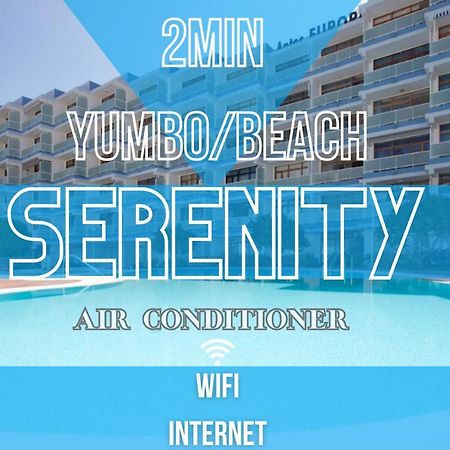 Serenity Yumbo - Europa Appartment 2Min Yumbo - 5Min From Beach - Wifi Free - Air Conditioner - Private Services - Free Welcome Book - Cohote Conserjeria Gran Canaria Playa del Ingles  Luaran gambar